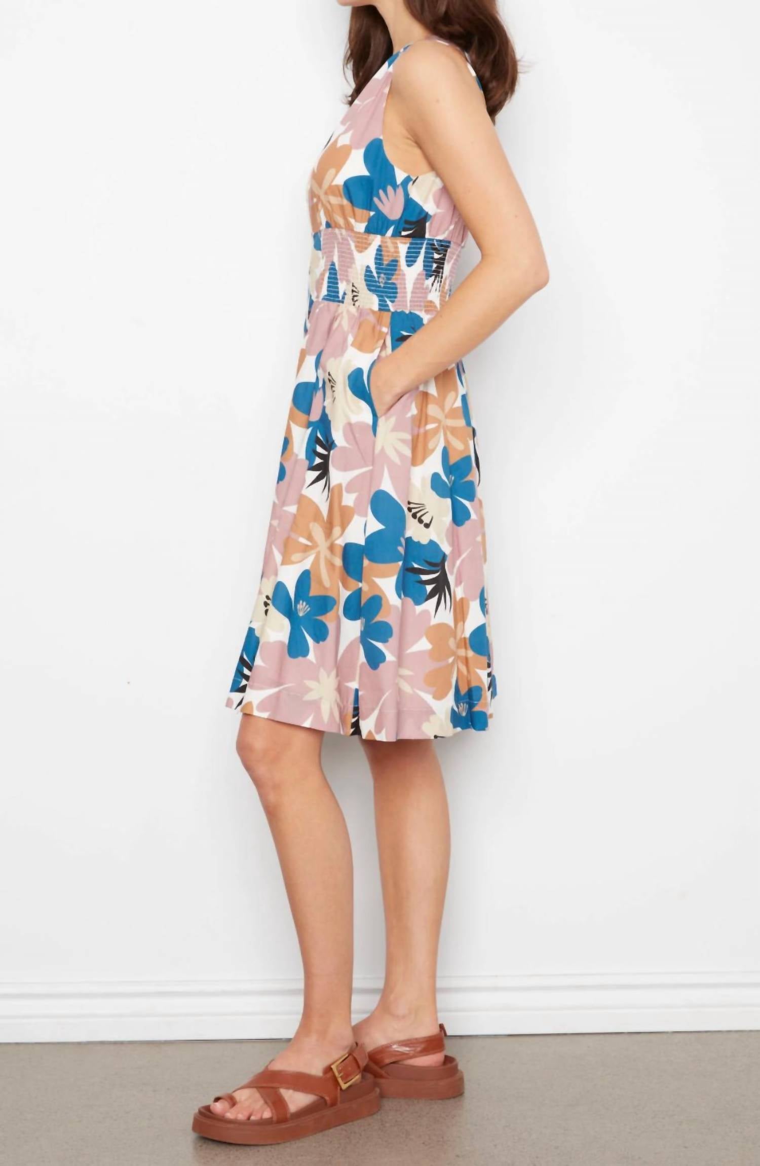 Charlie B - Women's Floral Cotton Voile Printed Dress