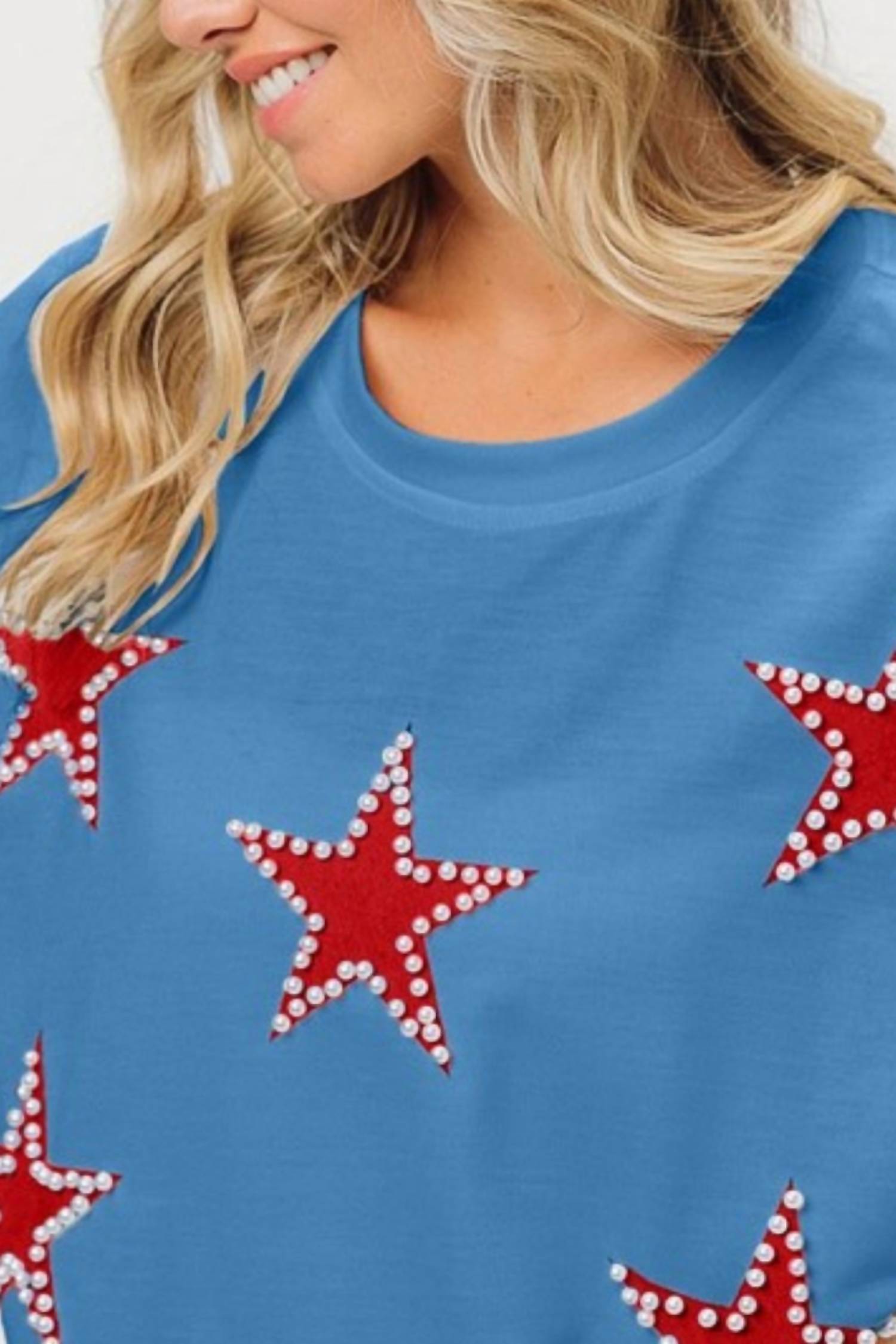 Bibi - Women's Bono Fourth Of July Terry Shirt