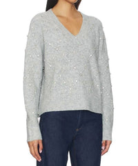 Lna - Noma Rhinestone Sweater
