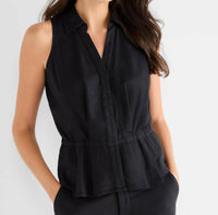 Nic + Zoe - Sena Stretch Linen Cinch Vest