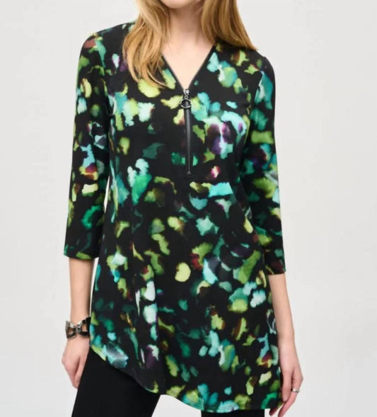 Joseph Ribkoff - Abstract Print Blouse