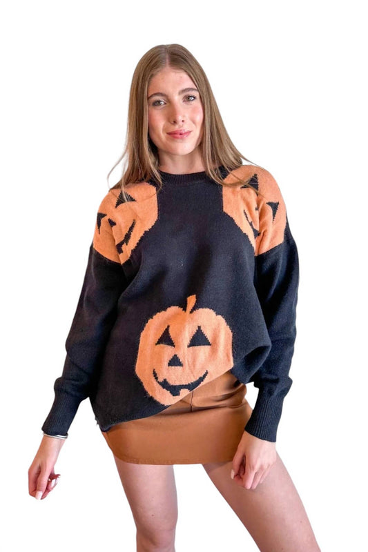 Bibi - Pumpkin Cutie Sweater