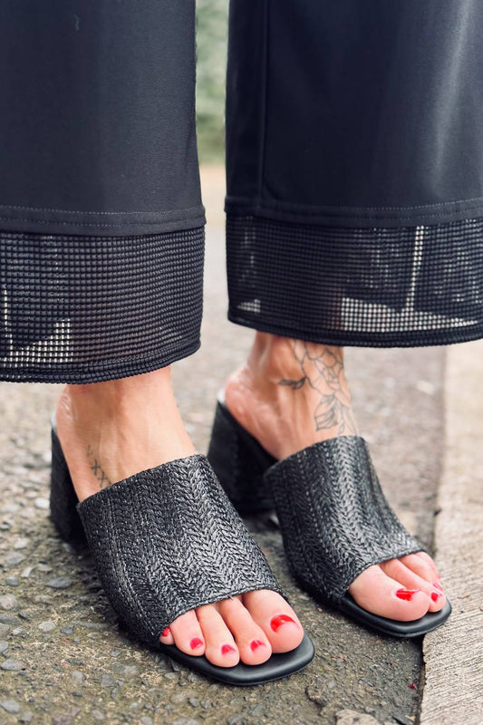 Joseph Ribkoff - High Waisted Wide-leg Trouser