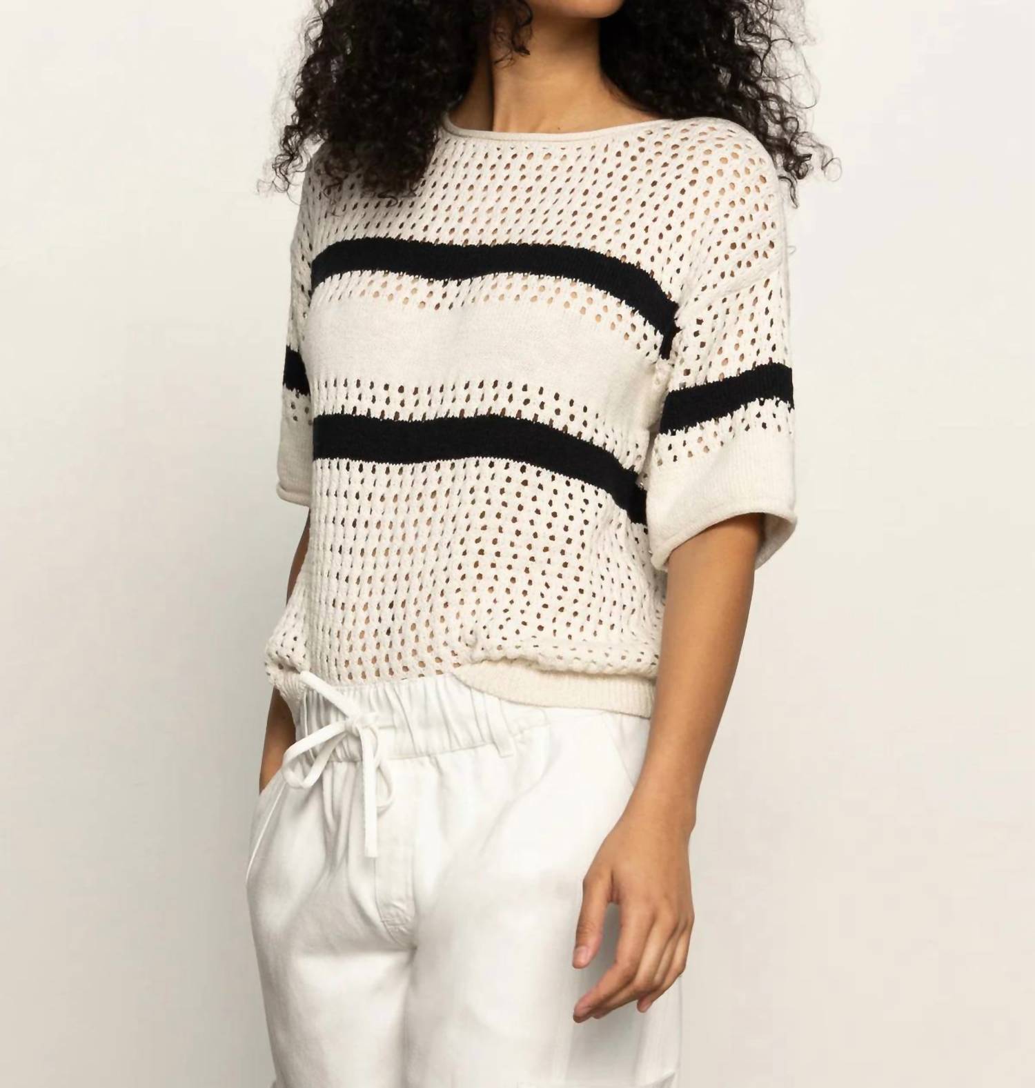 Sanctuary - Openwork Tee