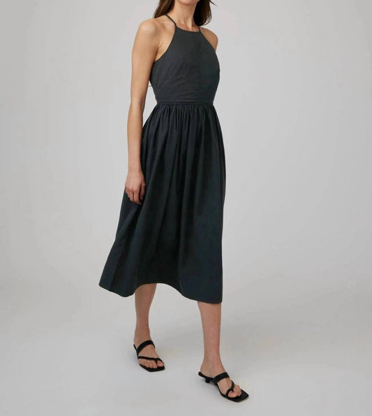 Bella Dahl - Fitted Midi Halter Dress