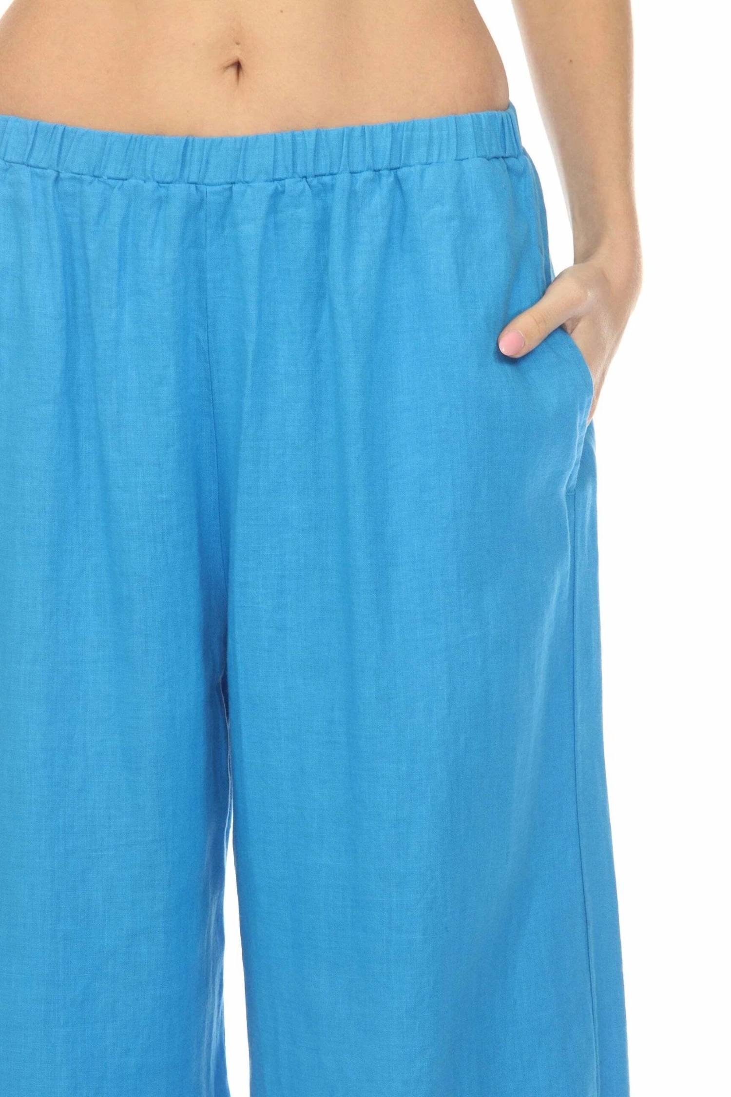 Johnny Was - JAANVI LINEN BARREL PANT