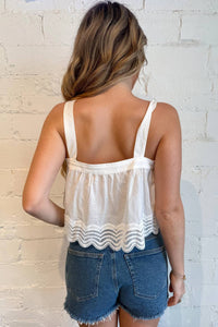 Adeline - Hey Honey Crop Top