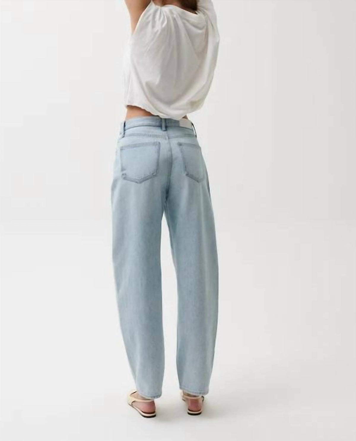 Pistola - Wes High Rise Barrel Jean