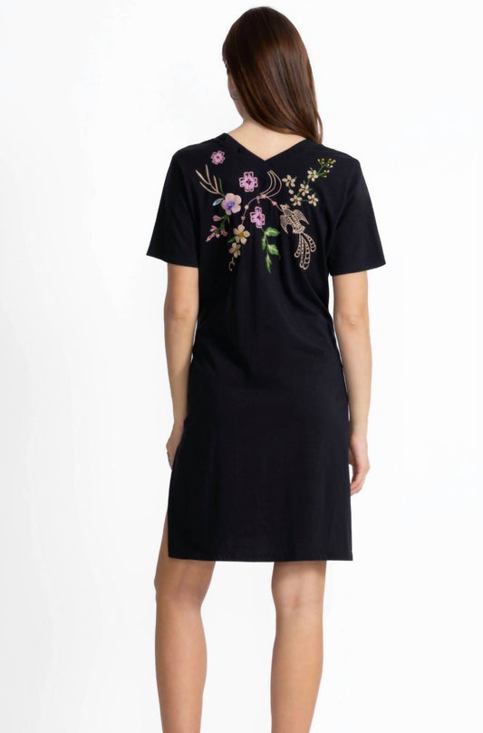 Johnny Was - button neck knit dress