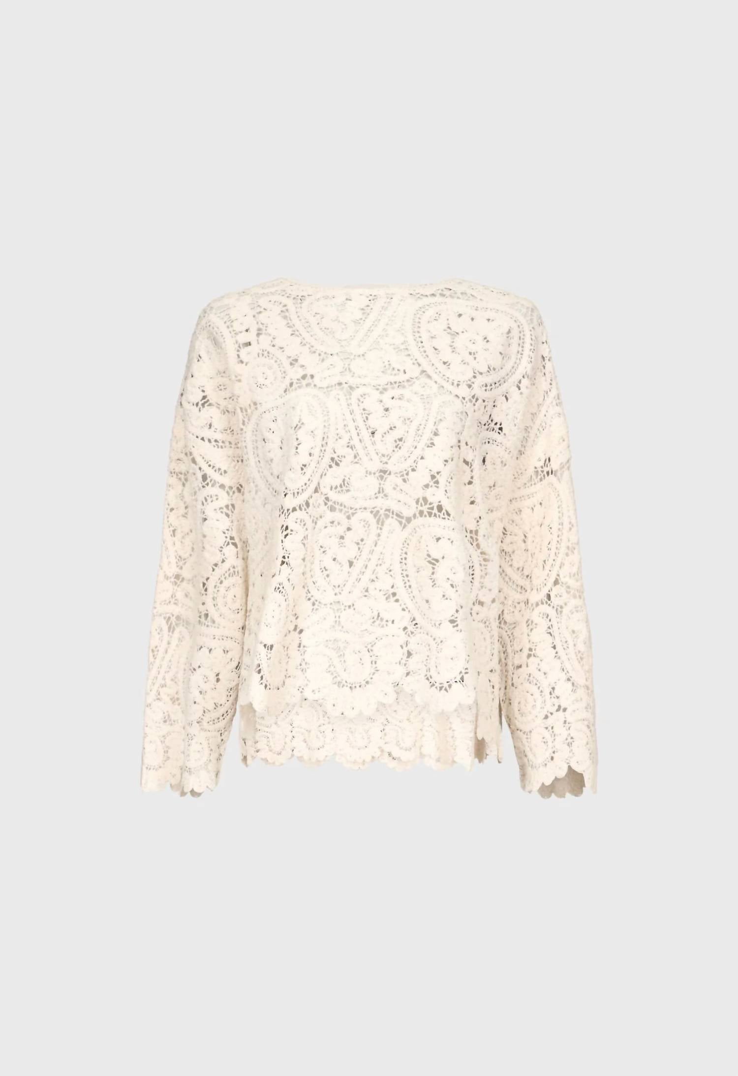 Loulou De Saison - Arold Velvet Boxy Sweater