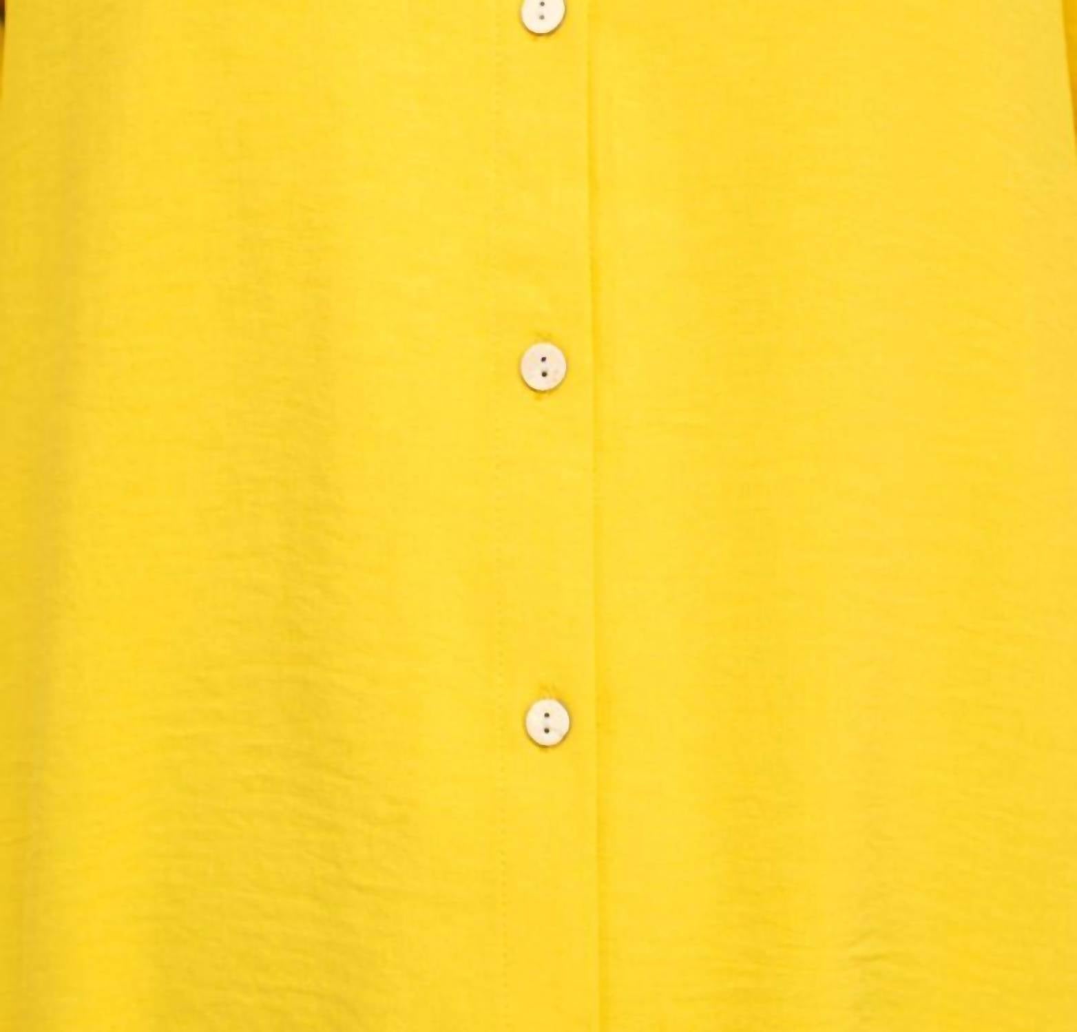 Counterparts - Women's Collared Sleeve Solid Button Down Shirt