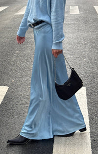 Show Me Your Mumu - Satin Slip Maxi Skirt