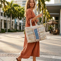 Elektra'S Workshop - Women's Handmade Tassel Tote Bag