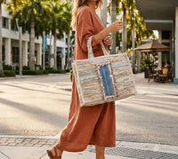 Elektra'S Workshop - Women's Handmade Tassel Tote Bag