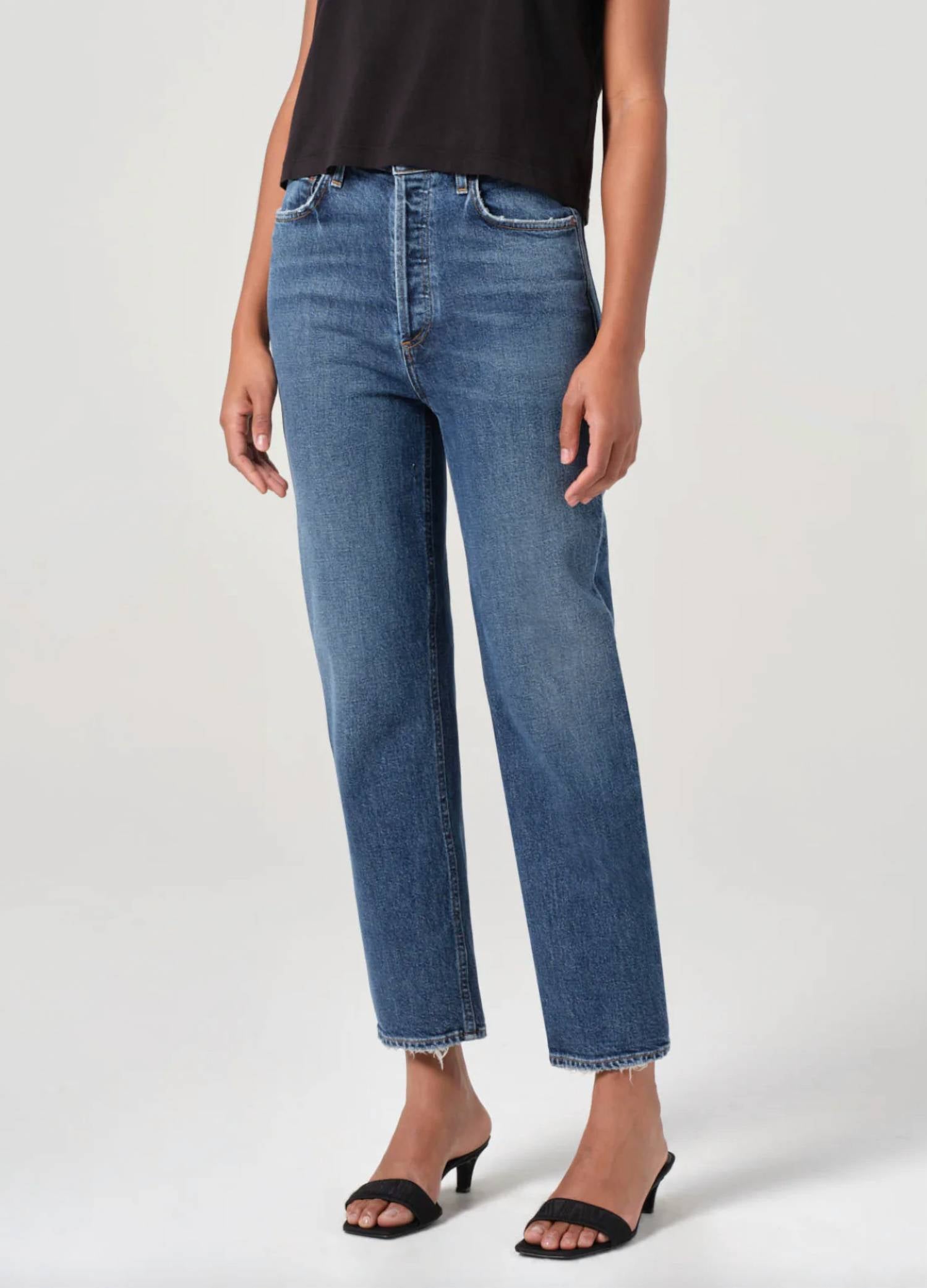 Agolde - Pinch Waist Crop Jeans