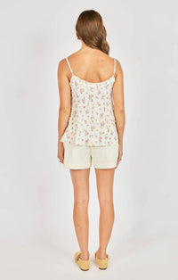 Sadie & Sage - Bouquet Ruffle Cami Top
