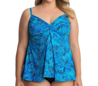 Miraclesuit - Mediterra Love Knot Underwire Tankini Top - Plus