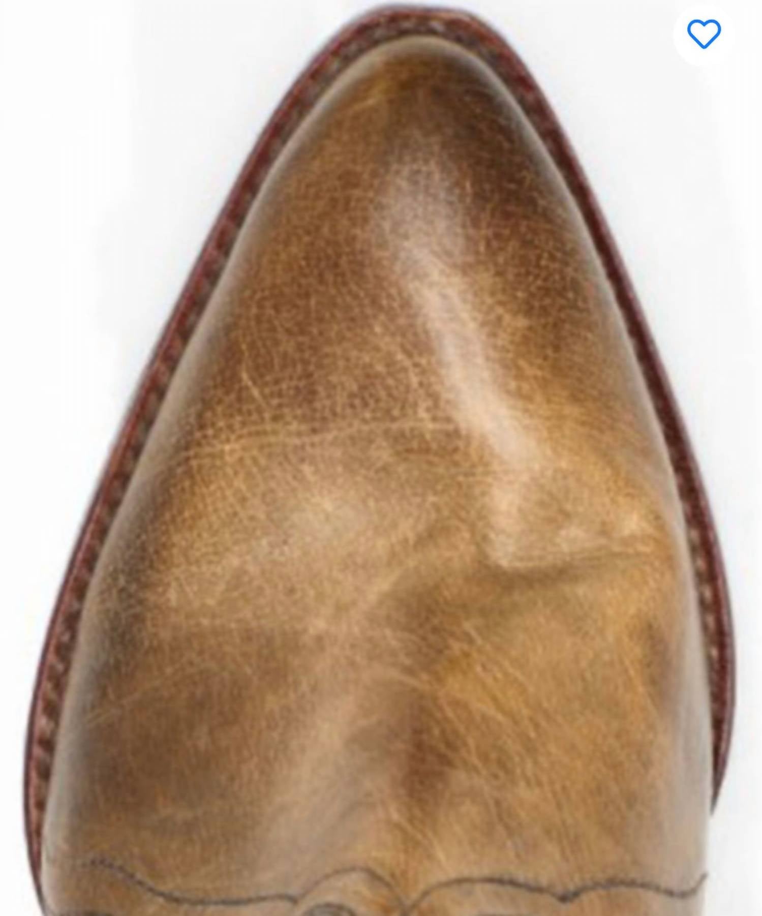 Free People Women's New Frontier Western Boot in distressed tan - women's shoe - view 4