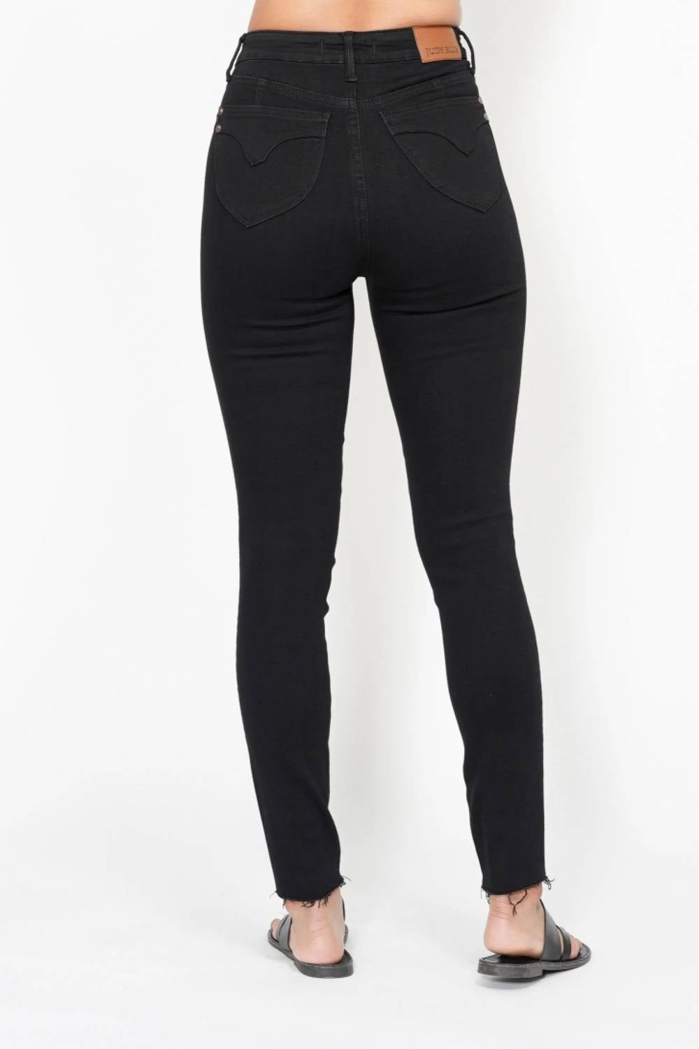 Judy Blue - High Waisted Tummy Control Shield Pockets Skinny Jeans