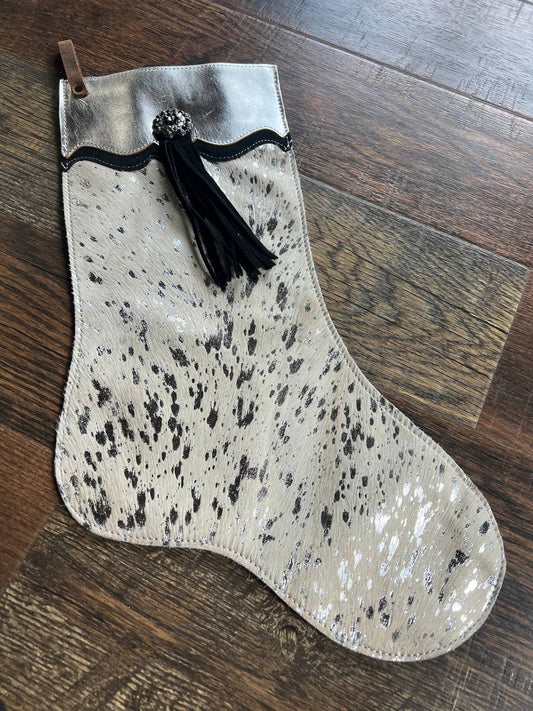 Showman - Cowhide Leather Christmas Stocking