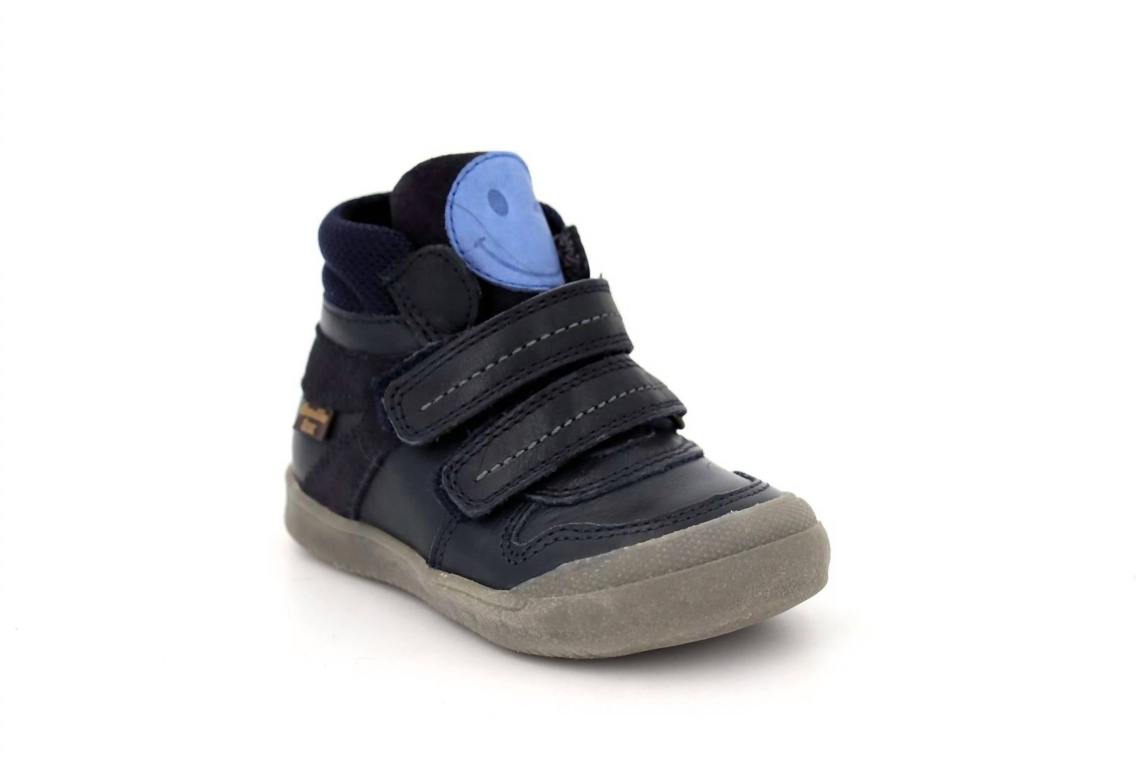 Froddo Girls G2110057 Smile Shoes in dark blue - kids' sneaker - detail view