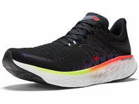 New Balance Men's Fresh Foam X 1080 V12 Shoe in black pixel green - men's shoe - detail view