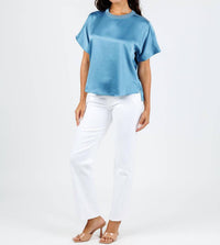 Simkhai - Addy Short Sleeve Knit Back T Shirt