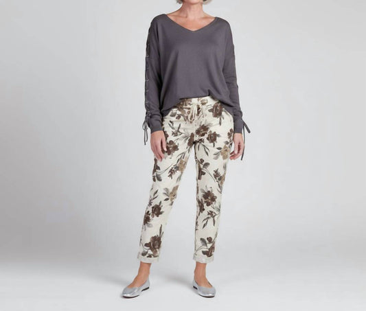 Gigi Moda - Lace Up Sweater Top