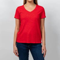 Elliott Lauren - Short Sleeve V-neck Tee