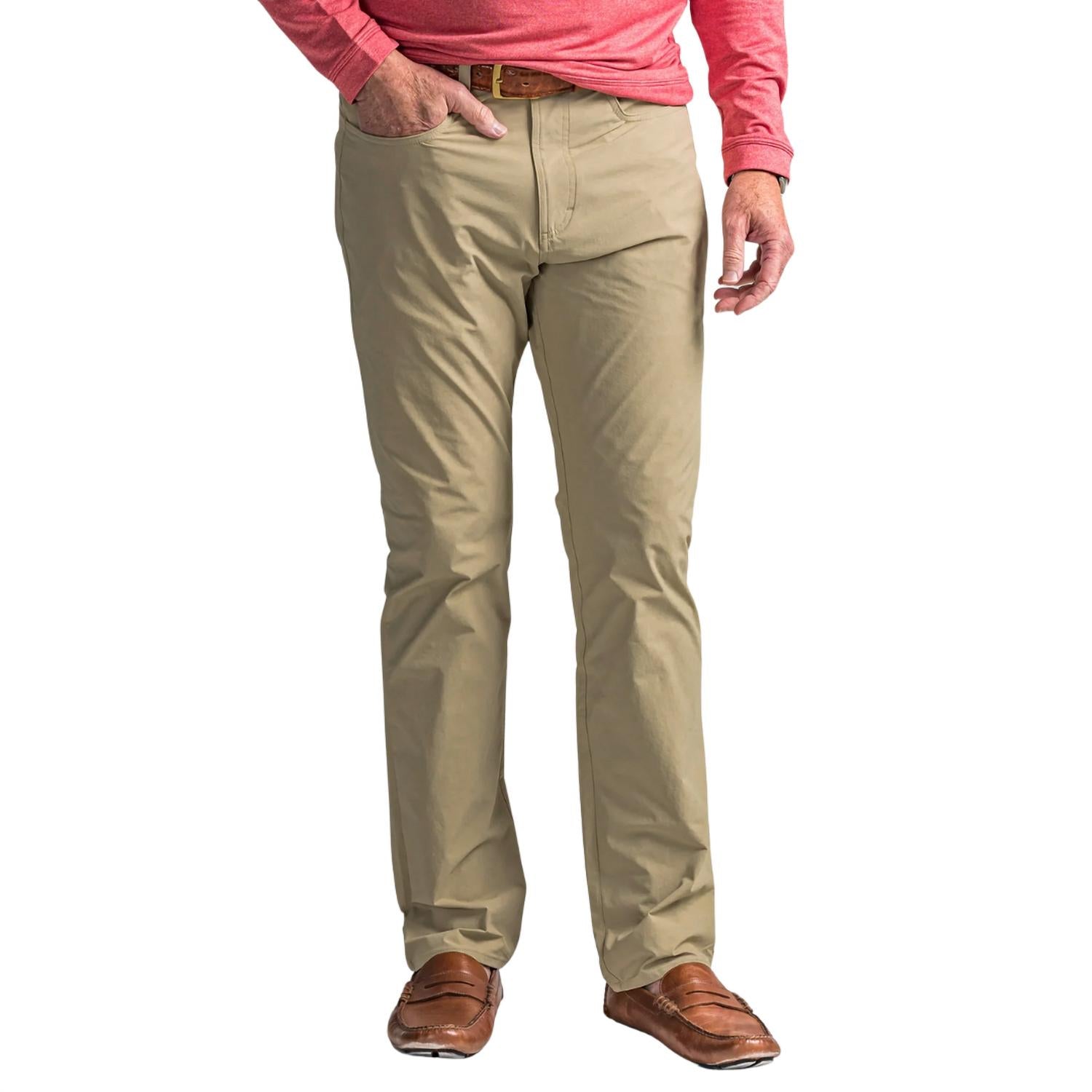 ONWARD RESERVE Five Pocket Stretch Pants in british khaki - men's jeans