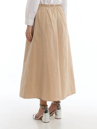 Givenchy Women's Midi Skirt in desert - women's skirt - detail view