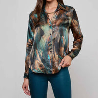 L'Agence - Tyler Silk Blouse