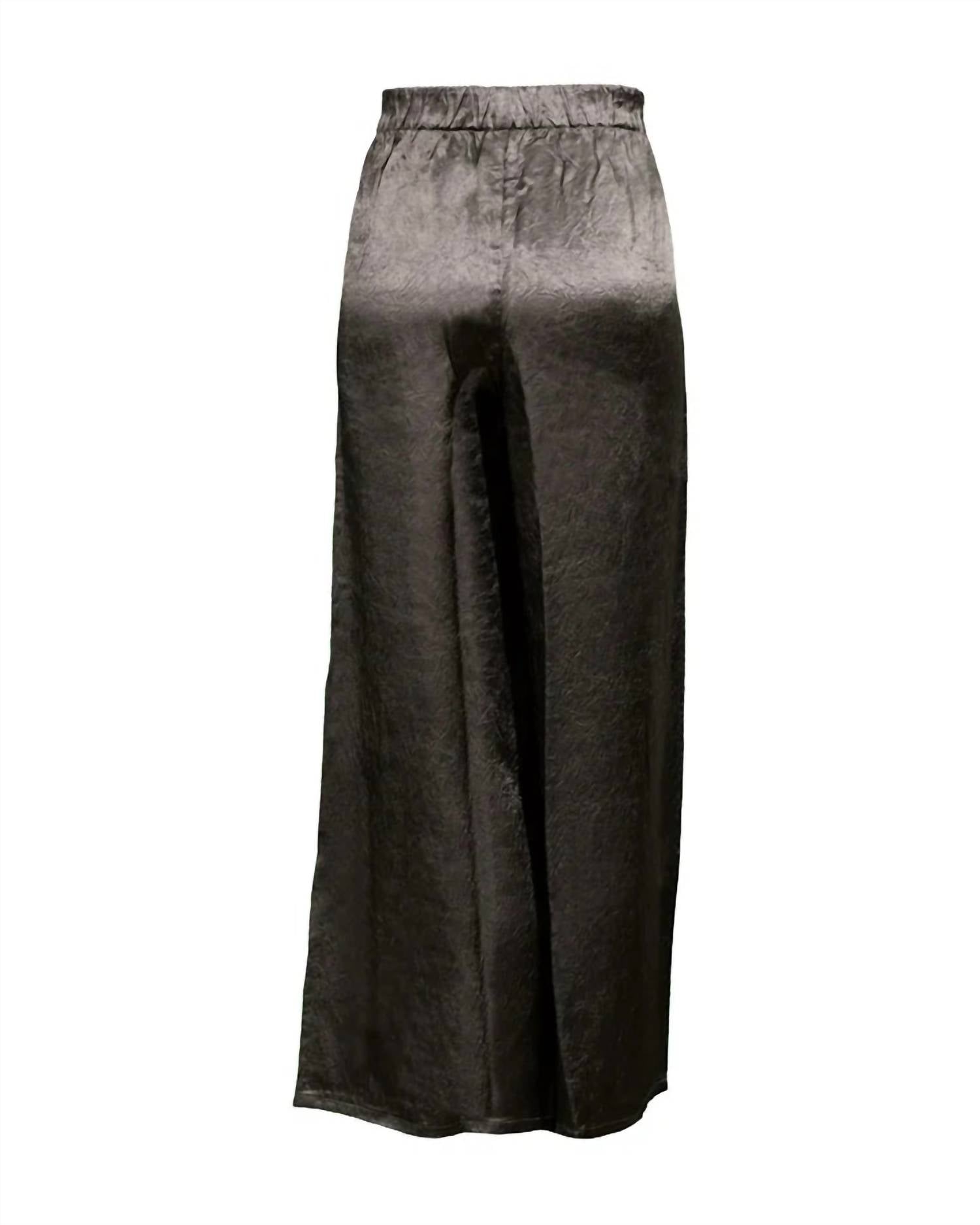 Eileen Fisher - Satin Wide Ankle Pants