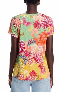 Johnny Was - Janie ss Print Tee
