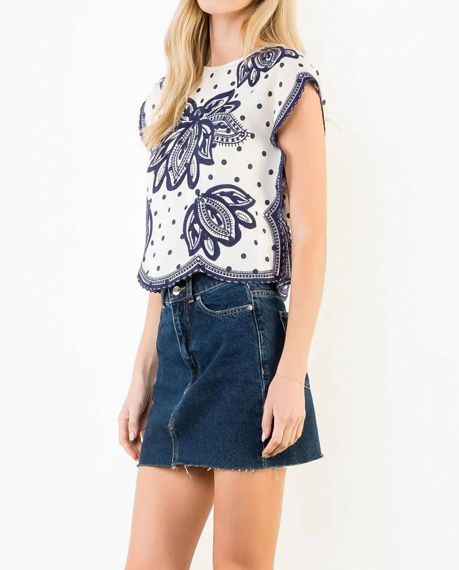 Thml - Embroidered Top