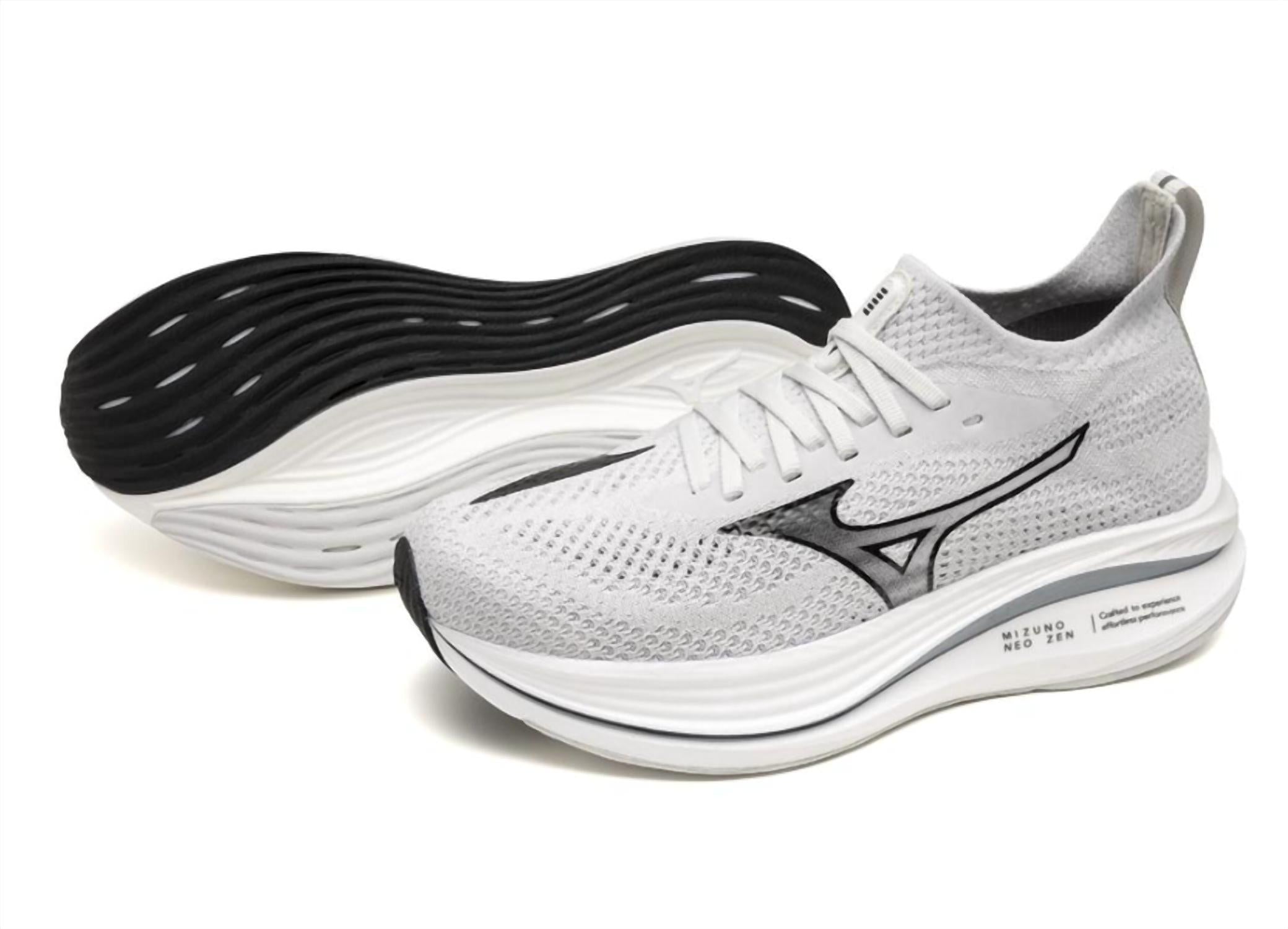MIZUNO Women's Neo Zen Running Shoes in nimbus cloud black 1 - women's shoe - detail view