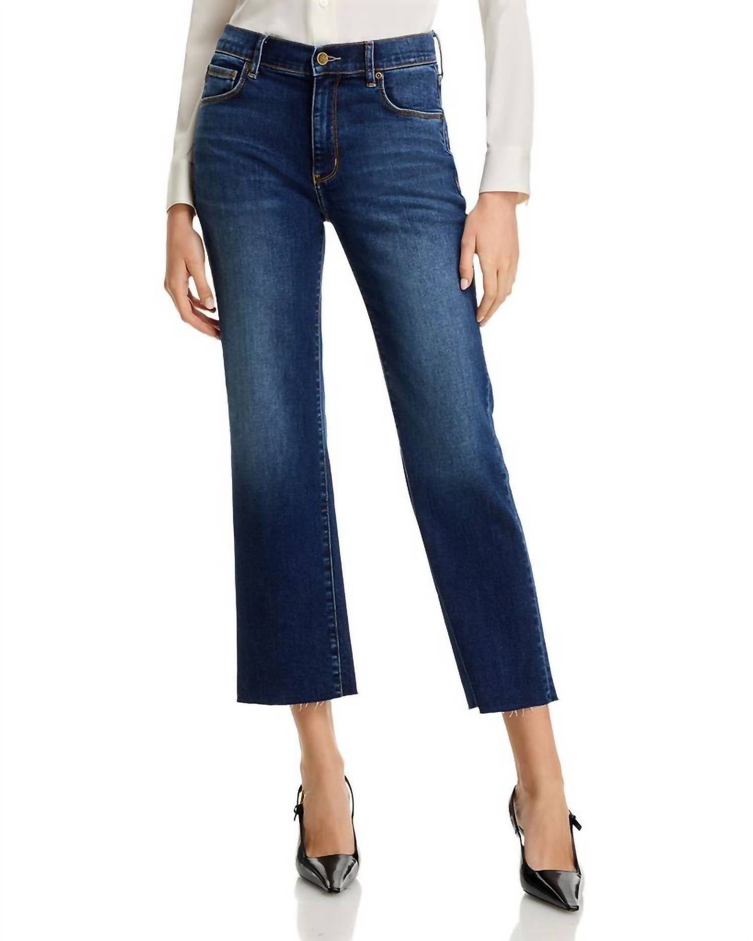 Kobi Halperin - Mika Cropped Raw Cut Jeans