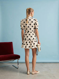 Heyson - Print Puff Sleeve Dress