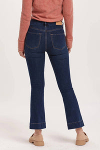 Dear John Denim - Jeanne High Rise Cropped Flare Jeans