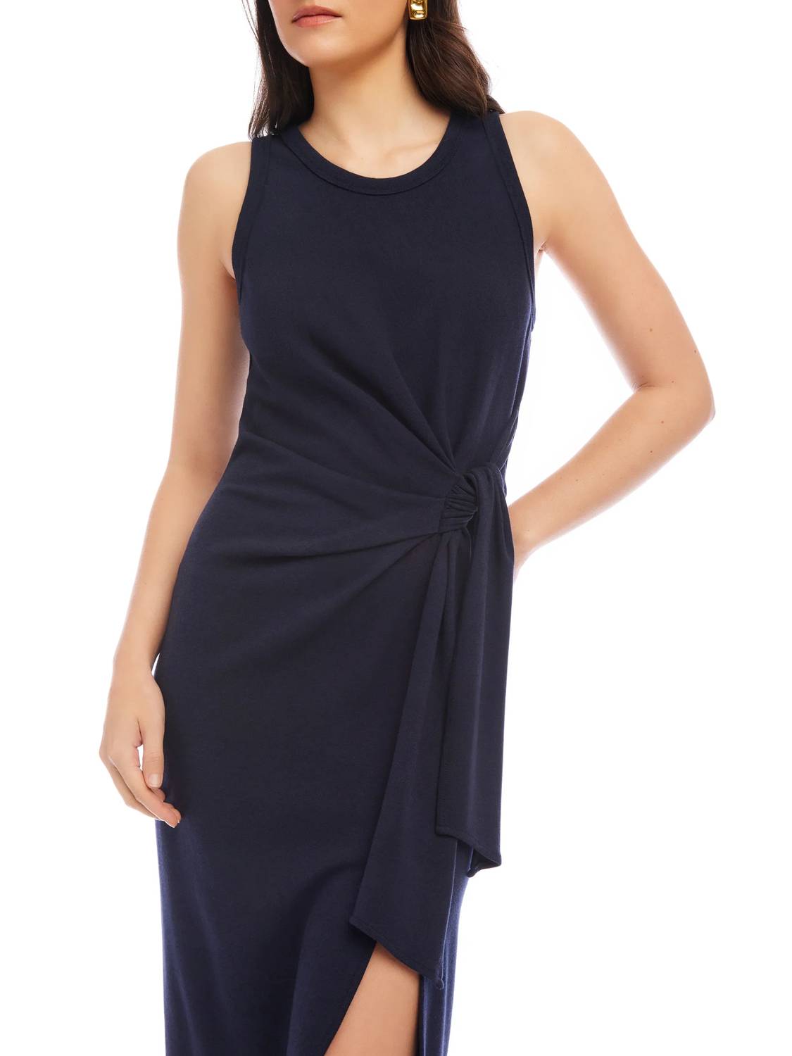 Fifteen Twenty - Side Knot Midi Dress
