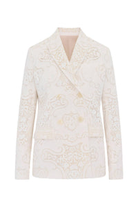 Loveshackfancy - Luara Cotton Doiley Lace Blazer