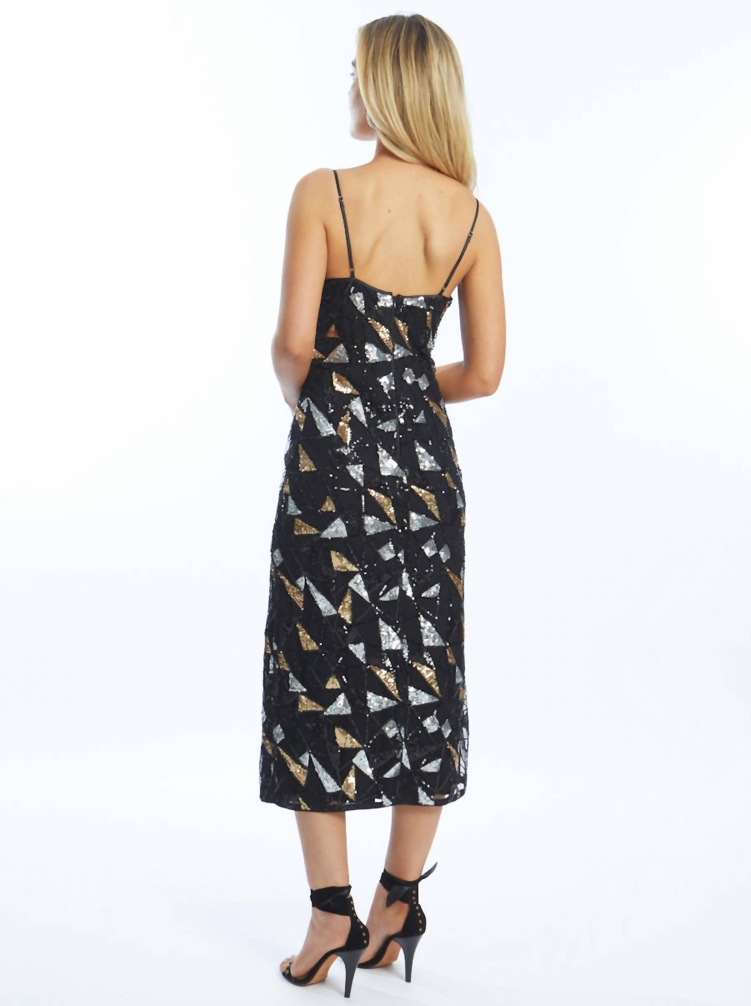 Caballero - Carlota Geo Sequin Dress