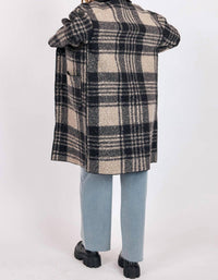Sage The Label - Sabrina Double Faced Plaid Coat