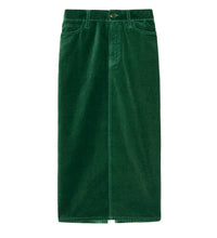 The Great. - Velvet Column Skirt