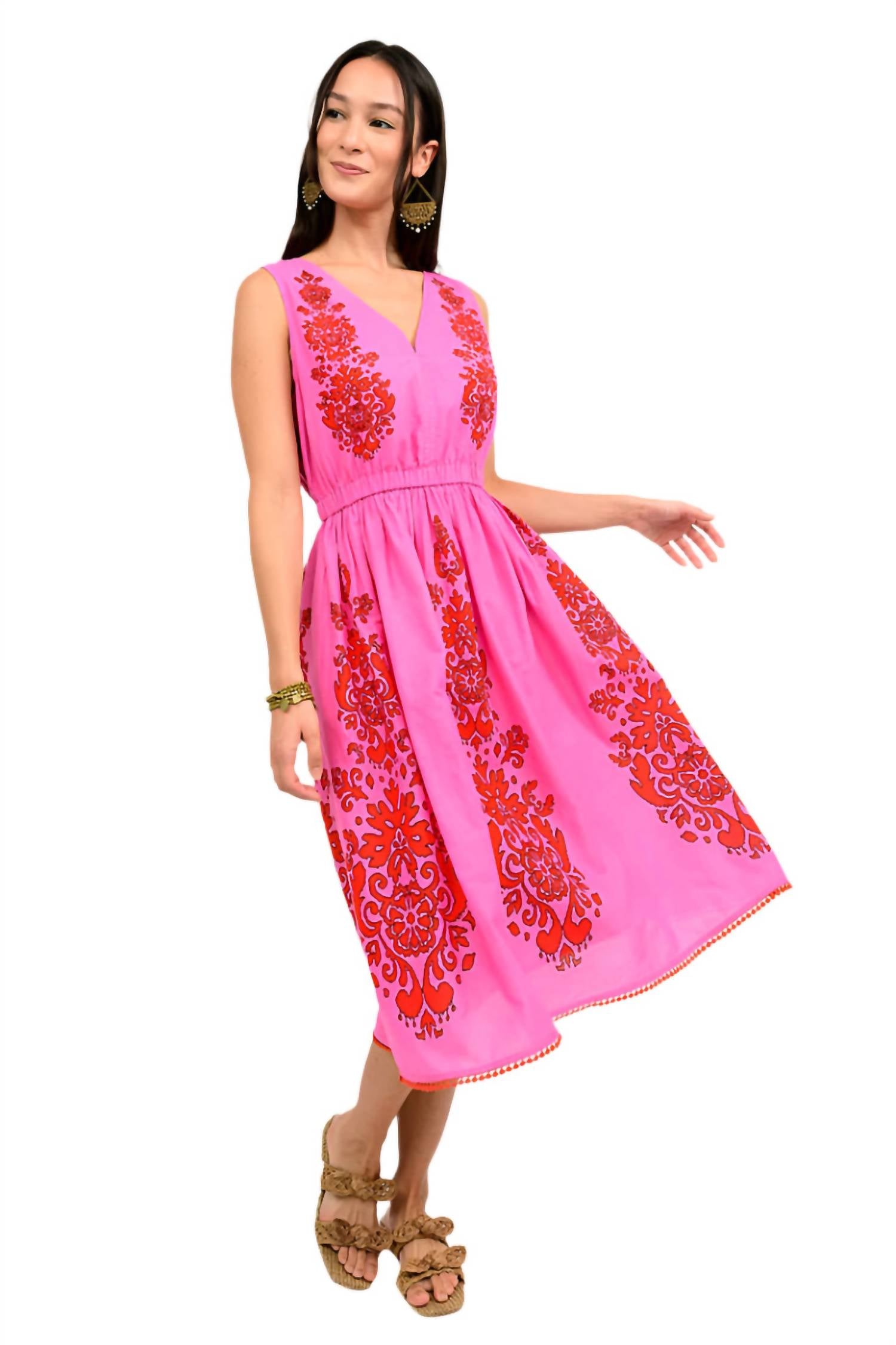 Ivy Jane - Stamped Sleeveless Sundress