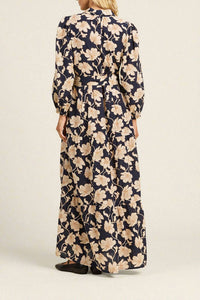 TROVATA Martina Maxi Dress in viola nocturne - women's dress - alternate view