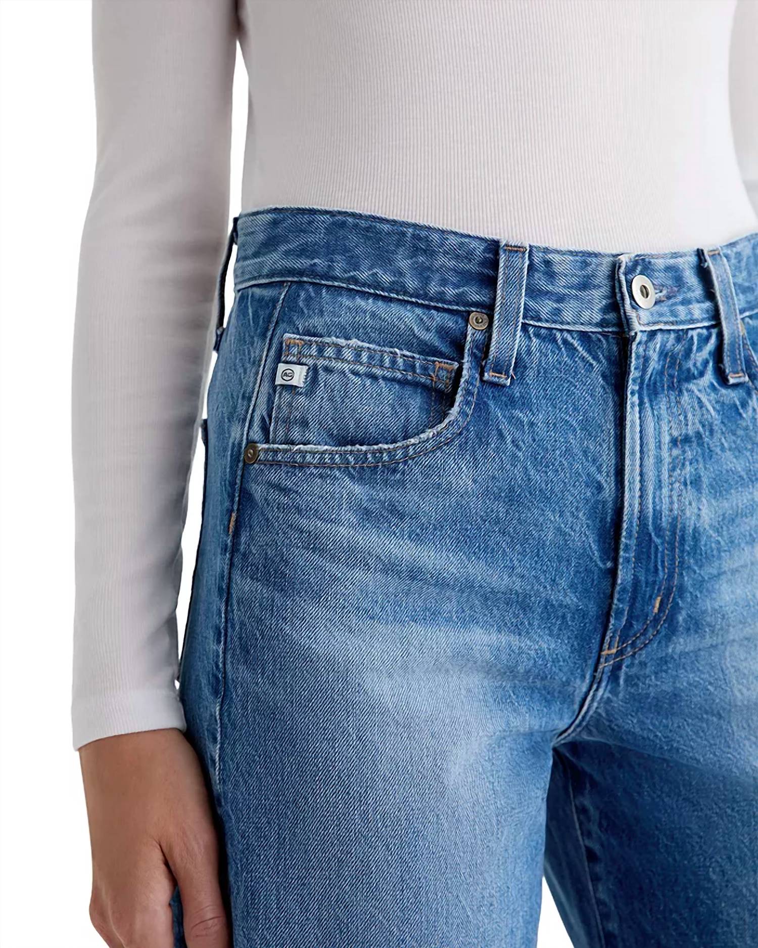 Ag Jeans - Hattie High Rise Barrel Leg Jeans