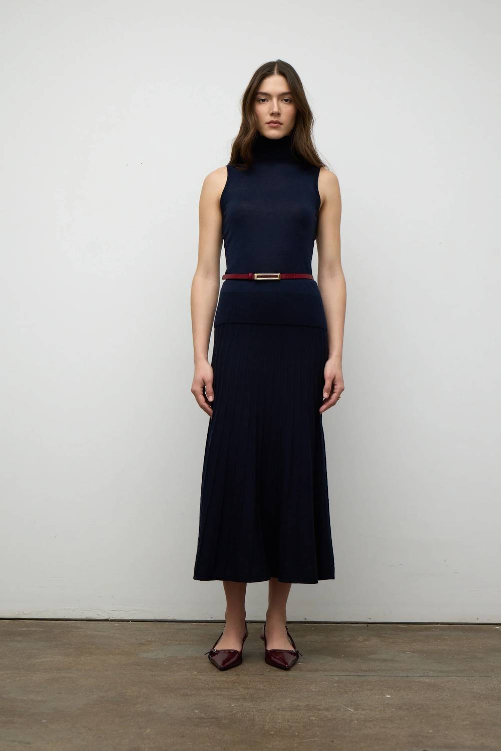 Iris Setlakwe - Women's Skinny Genuine Leather Belt