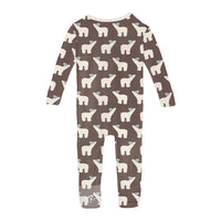 Kickee - Print Convertible Sleeper with Zipper