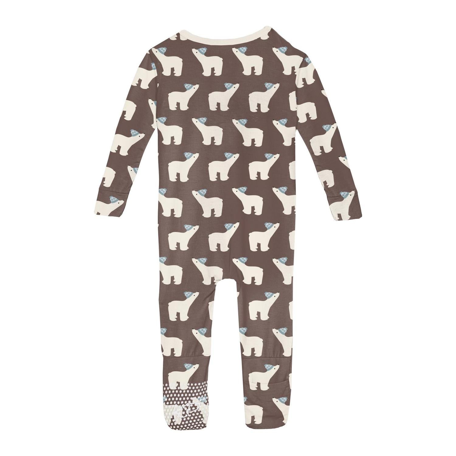 Kickee - Print Convertible Sleeper with Zipper